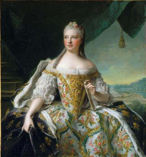 Jjean-Marc nattier Marie-Josephe de Saxe, Dauphine de France dite autrfois Madame de France Spain oil painting art